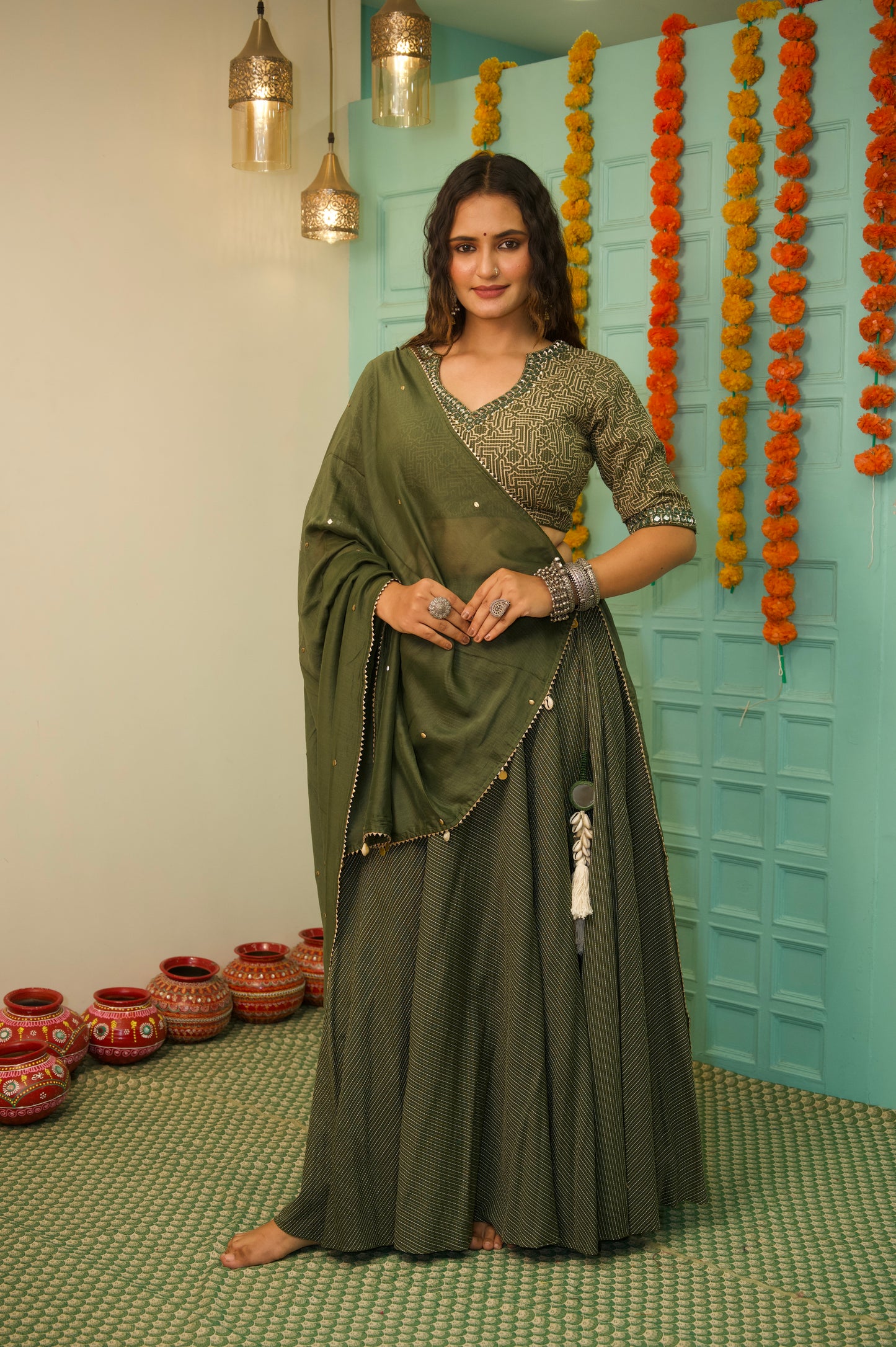 'मोह' Navratri Lehenga
