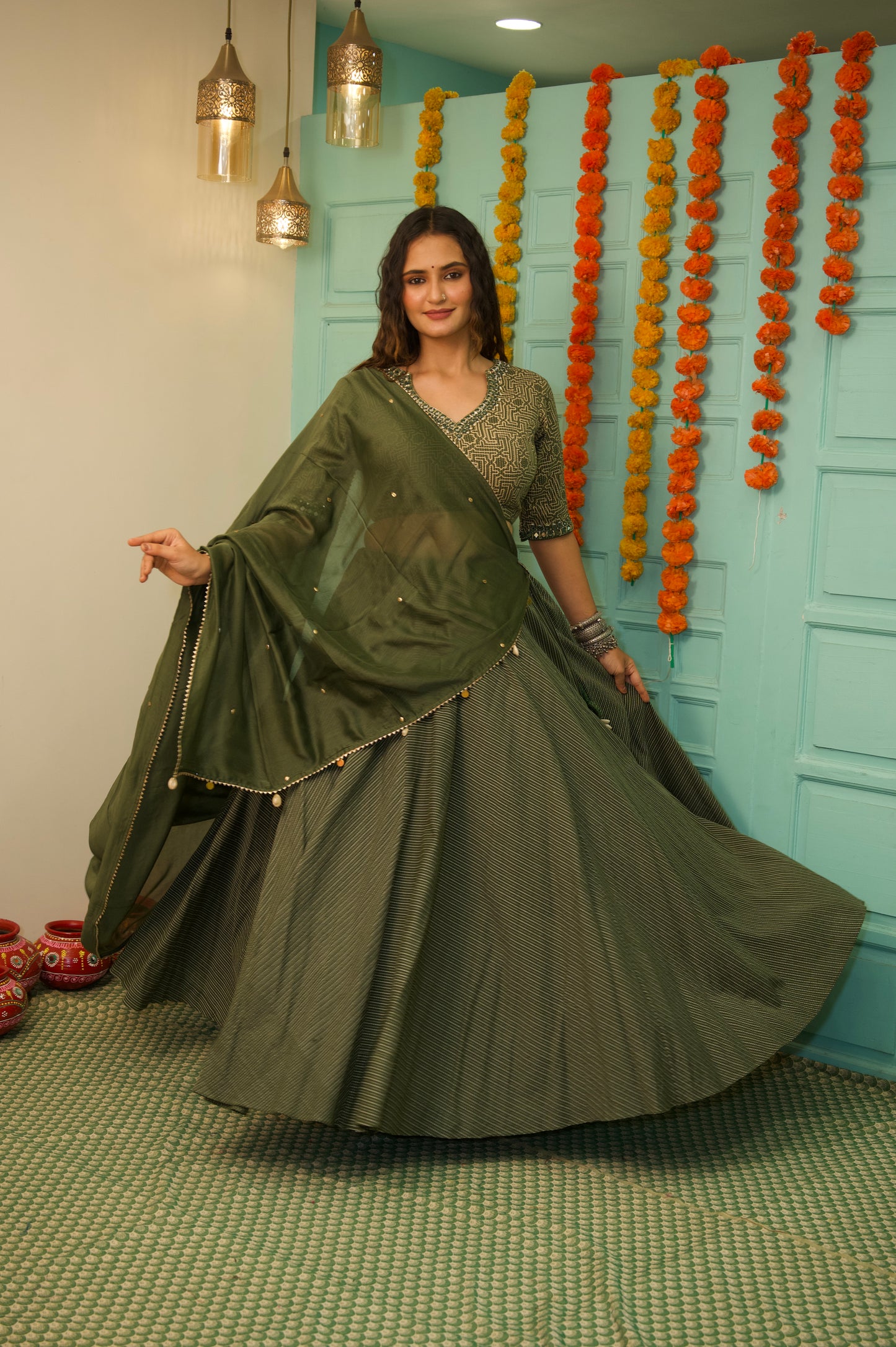 'मोह' Navratri Lehenga