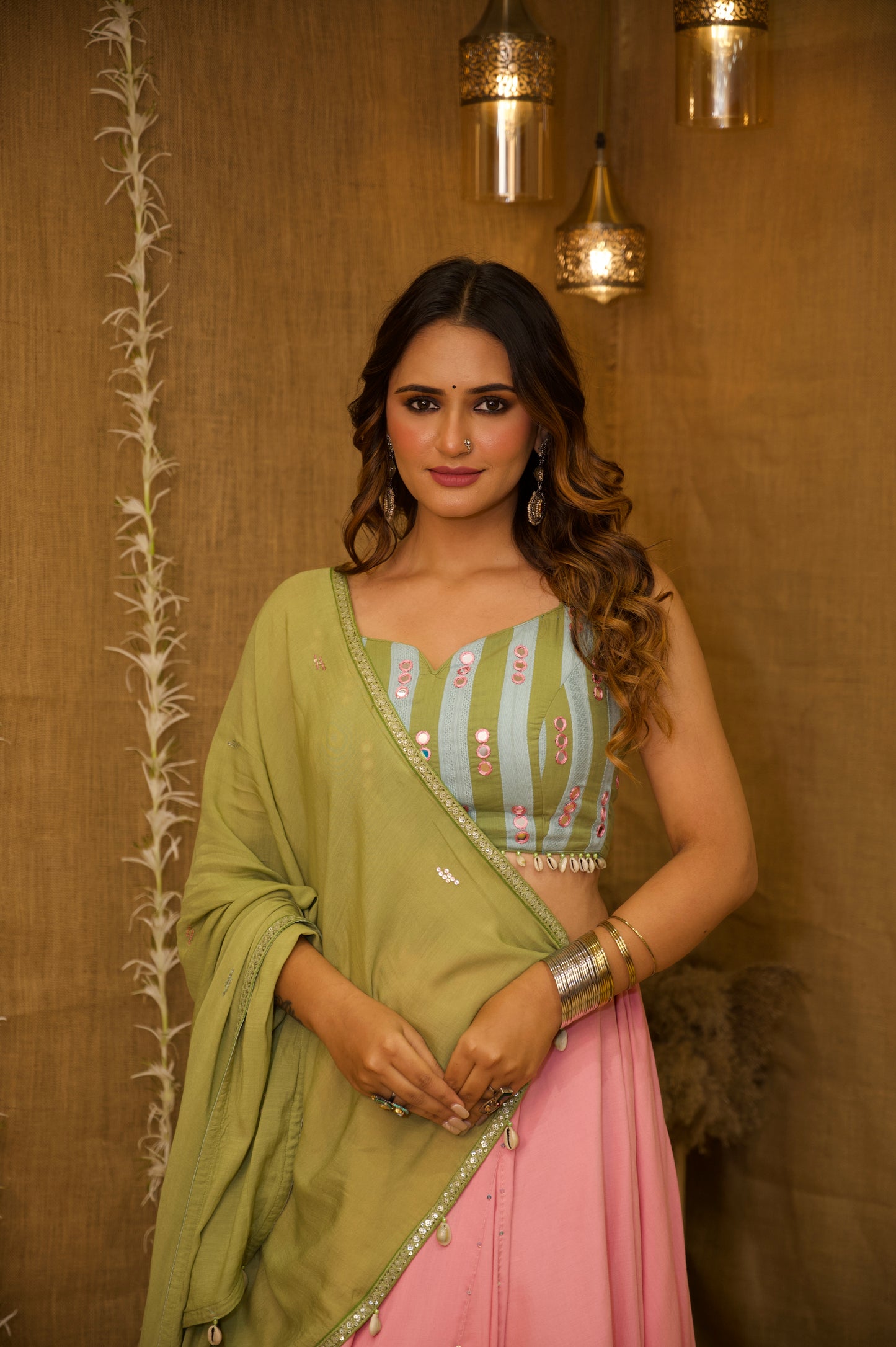 Sunehra pink set