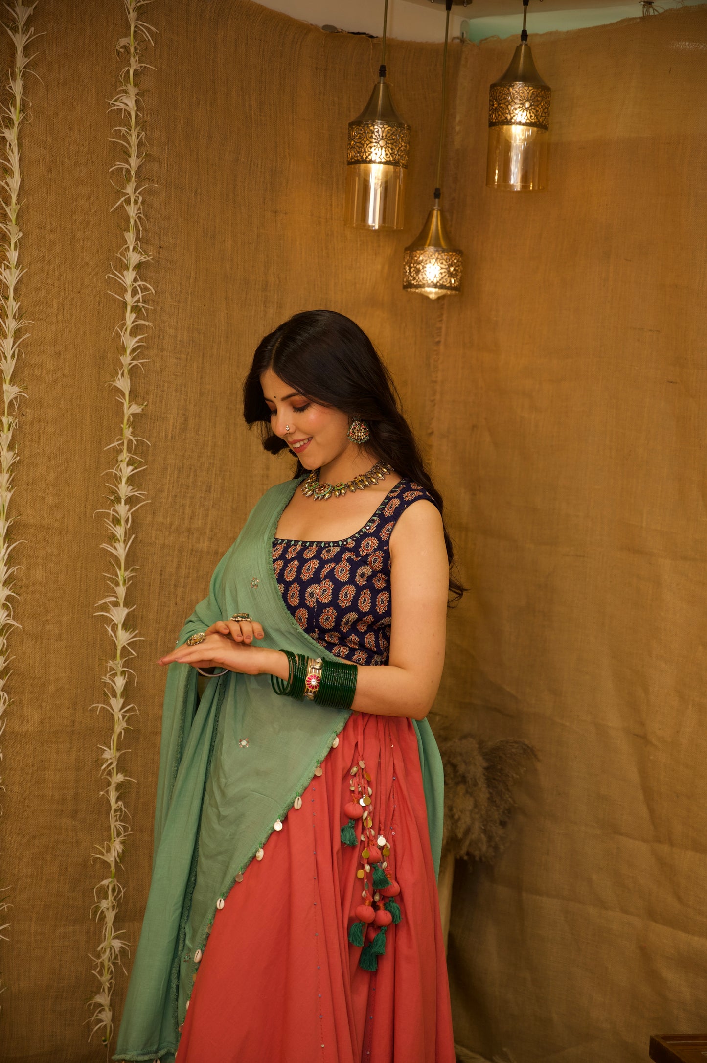 Paisley Resham Set