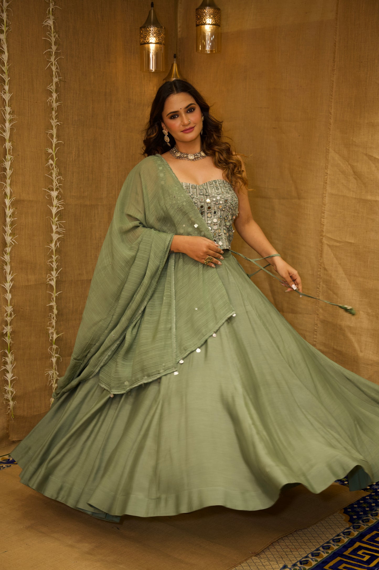Kaanch Corset Set