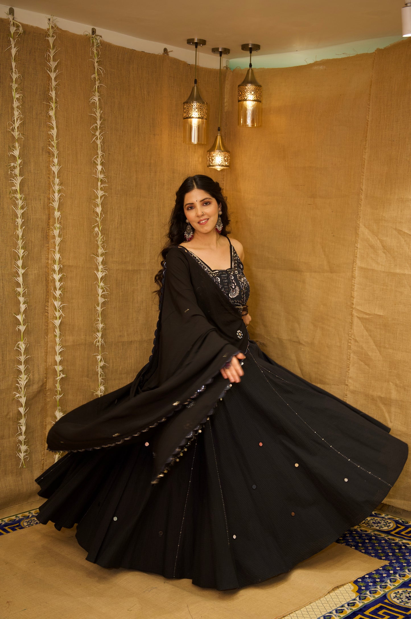 Black Chandni Set