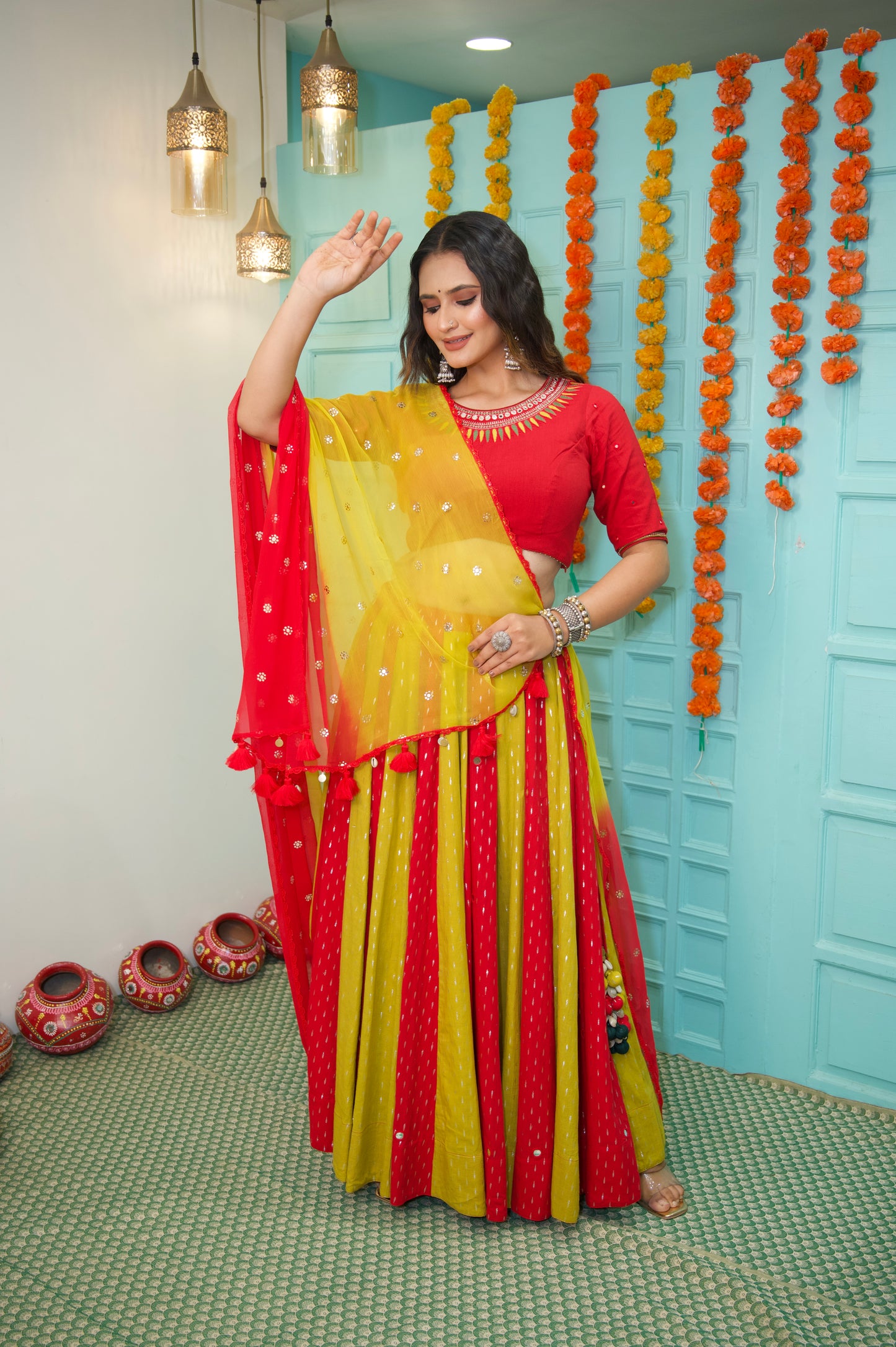 'मोह' Navratri Lehenga