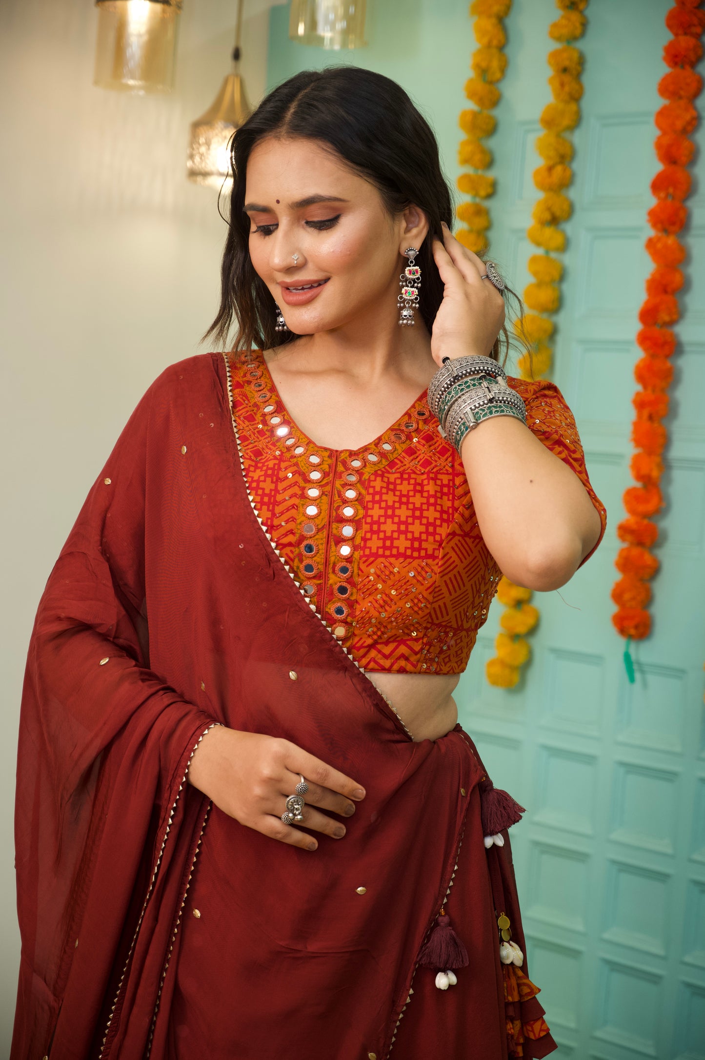 'मोह' Navratri Lehenga