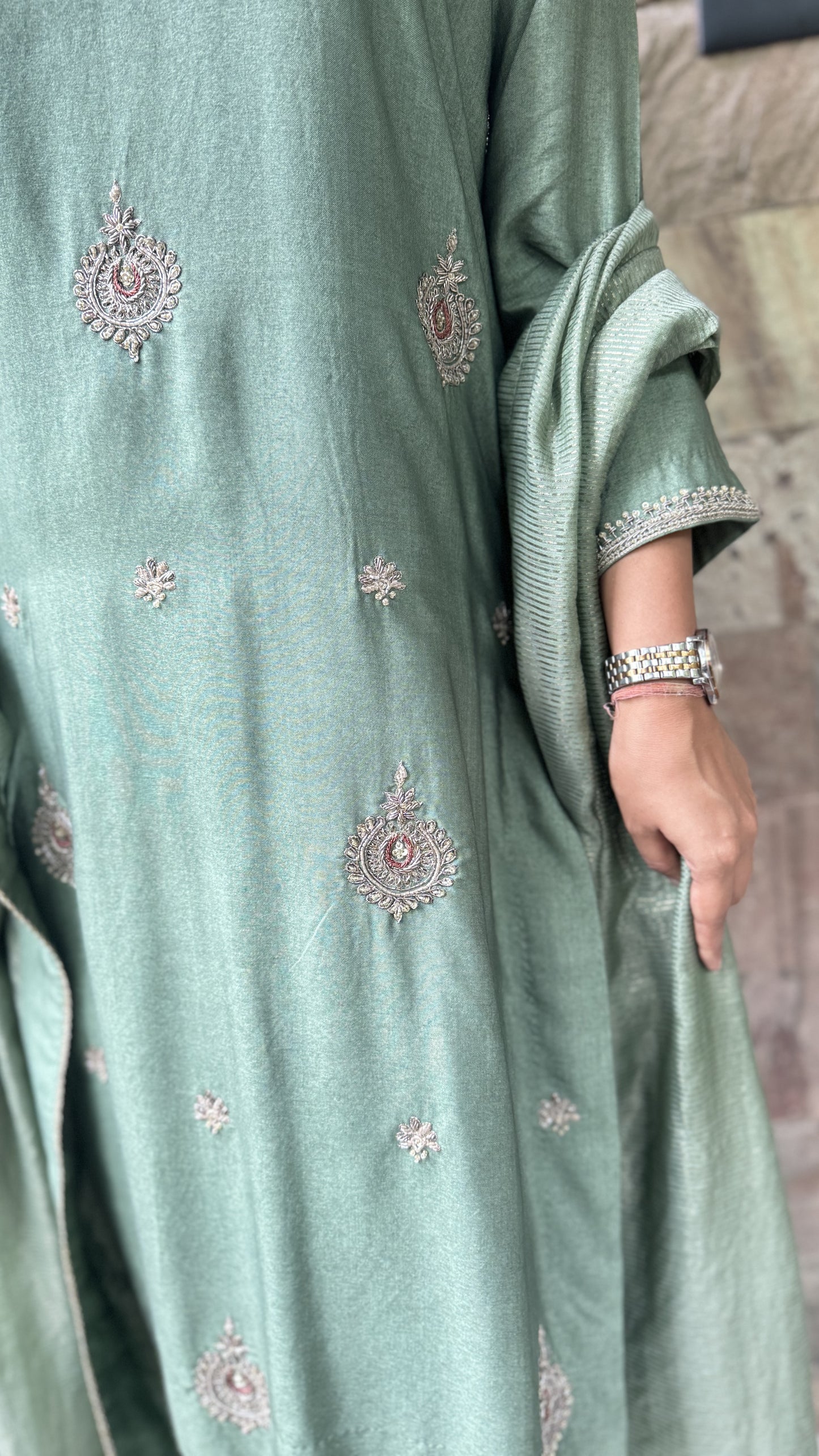 Sage Chaand Set