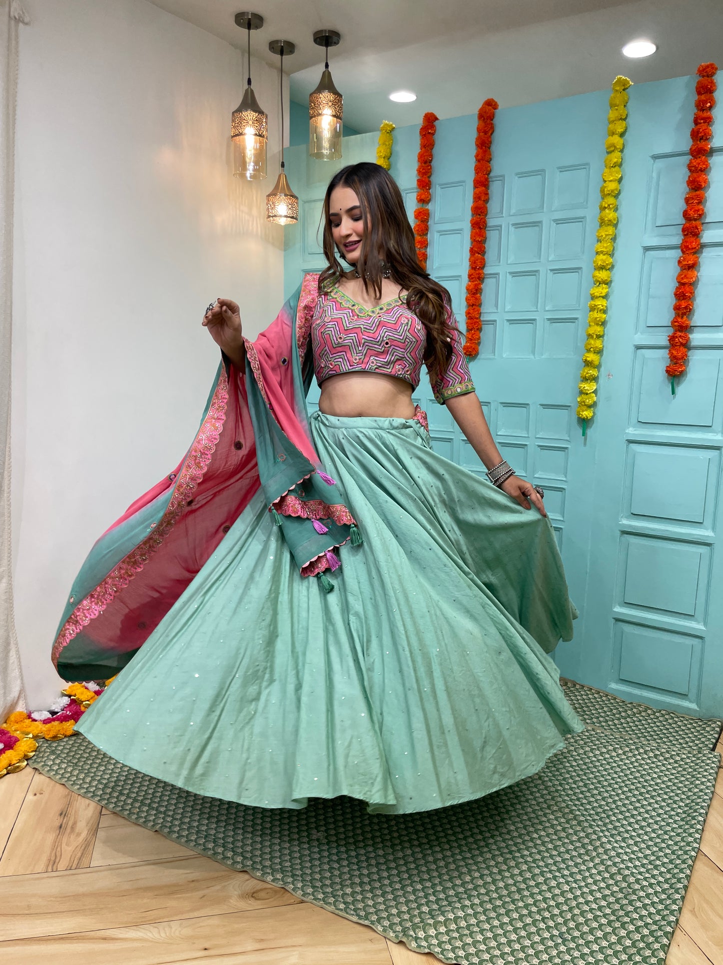 'प्रेमरंग' Navratri Lehenga