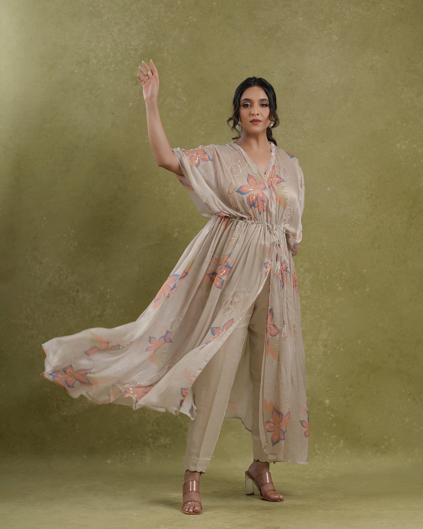 MOGRA BREEZE KAFTAN SET