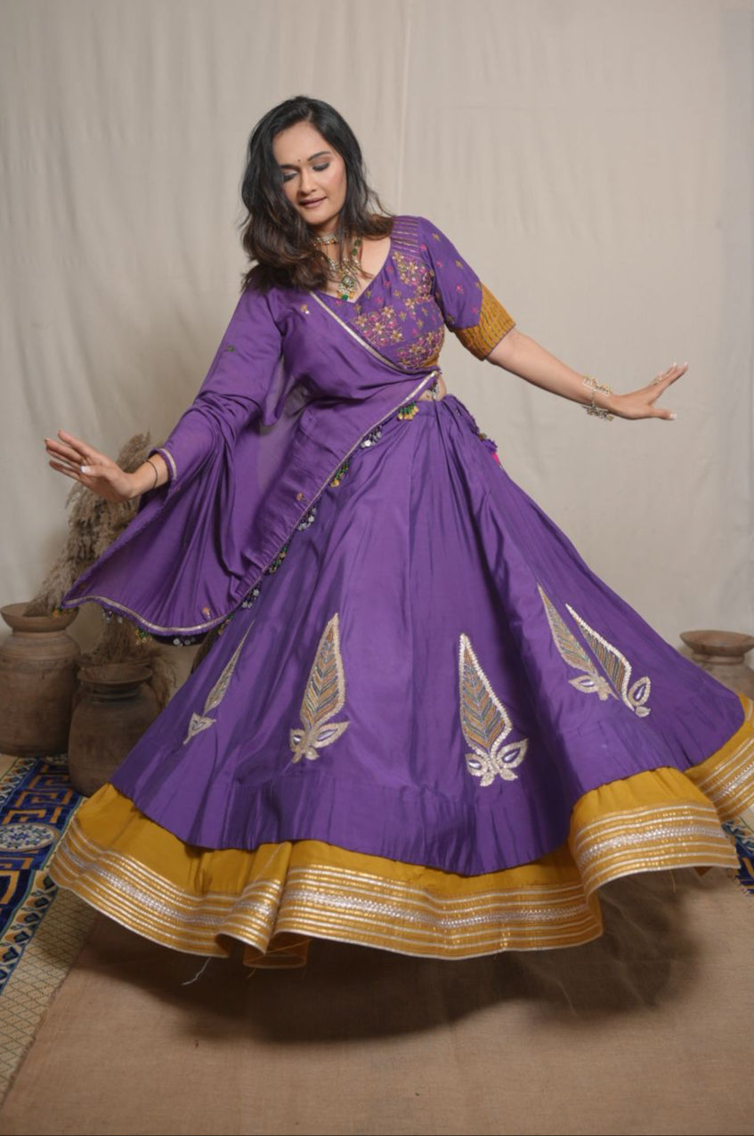 Rivaaz Double Layered Lehenga
