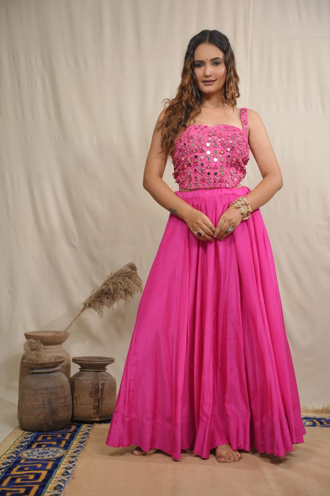 Gulab Corset Lehenga