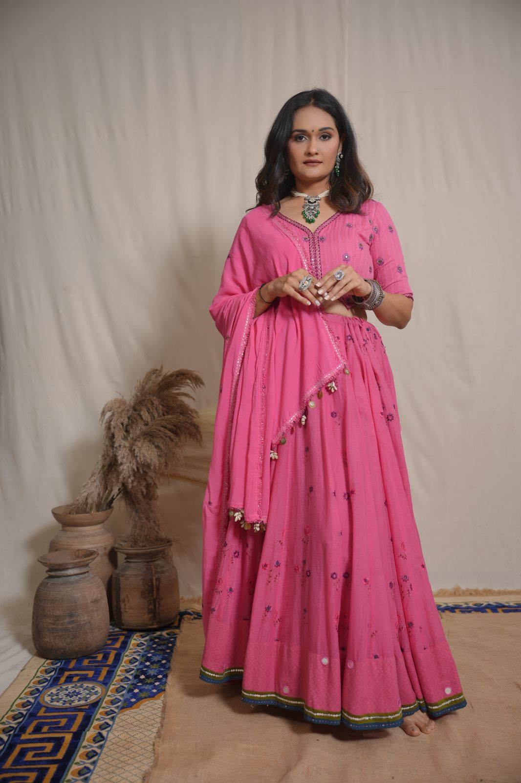 Gulmira Sweet Pink Lehenga