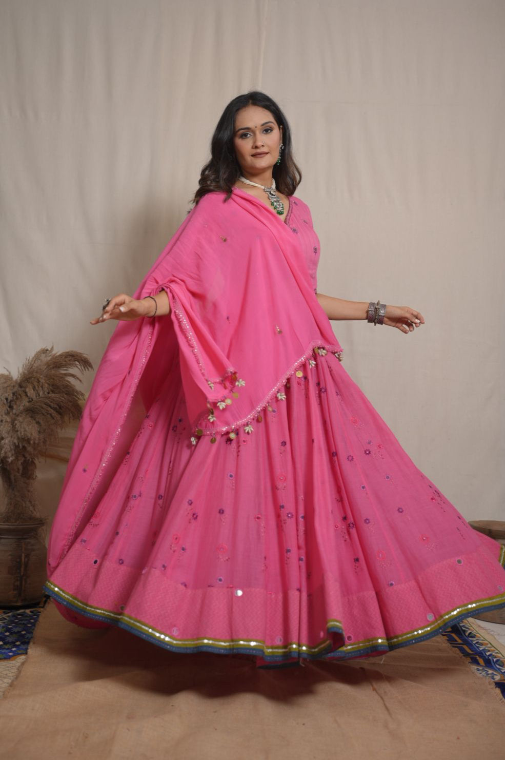 Gulmira Sweet Pink Lehenga
