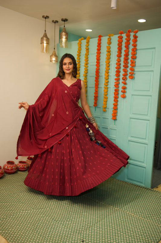 'मोह' Navratri Lehenga