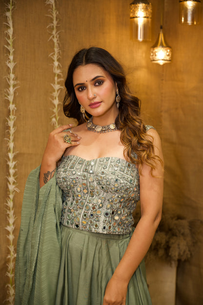 Kaanch Corset Set