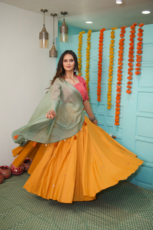 'मोह' Navratri Lehenga