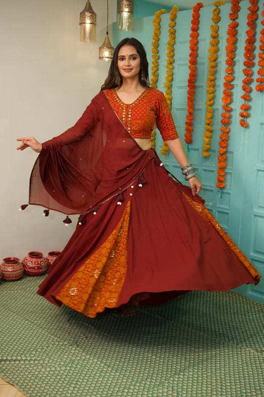 'मोह' Navratri Lehenga