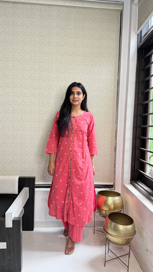 Handloom Kurta Set