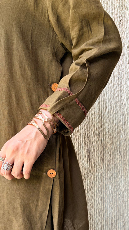 Olive oasis coord set