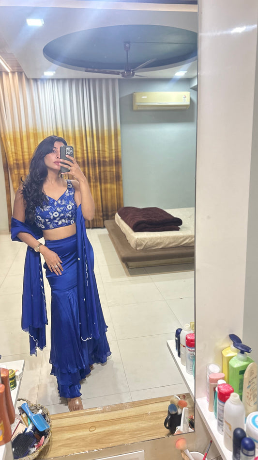 Coral Blue Mermaid Set