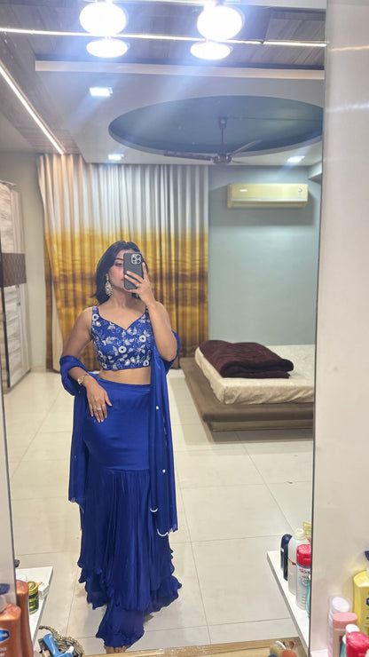 Coral Blue Mermaid Set