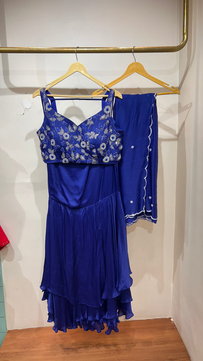 Coral Blue Mermaid Set