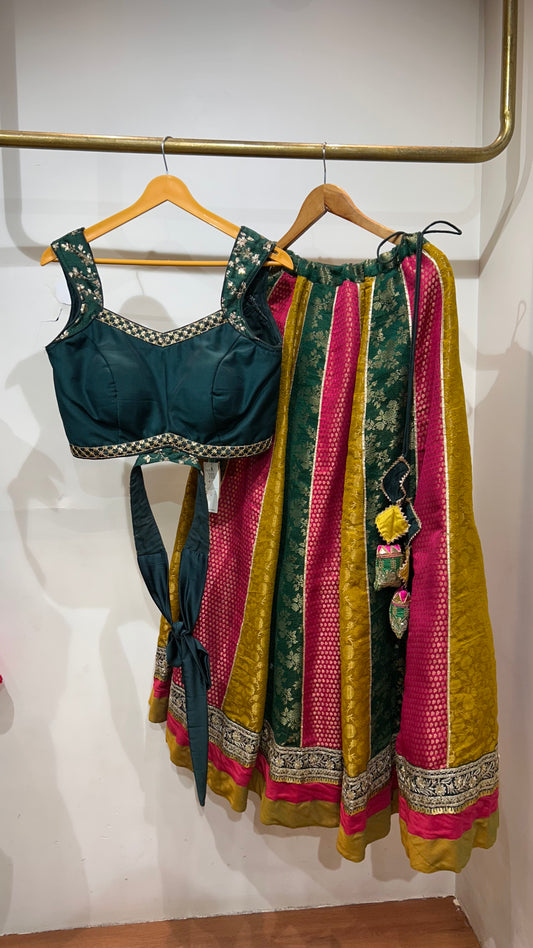 KGO Multicolour Lehenga
