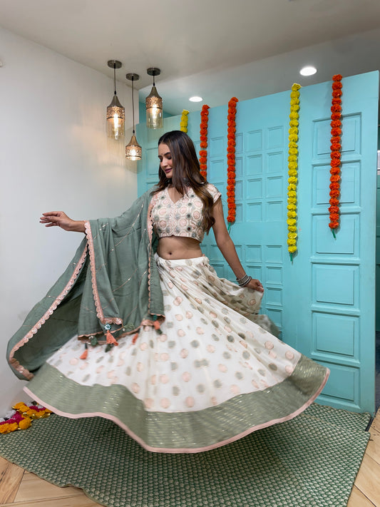 'प्रेमरंग' Navratri Lehenga