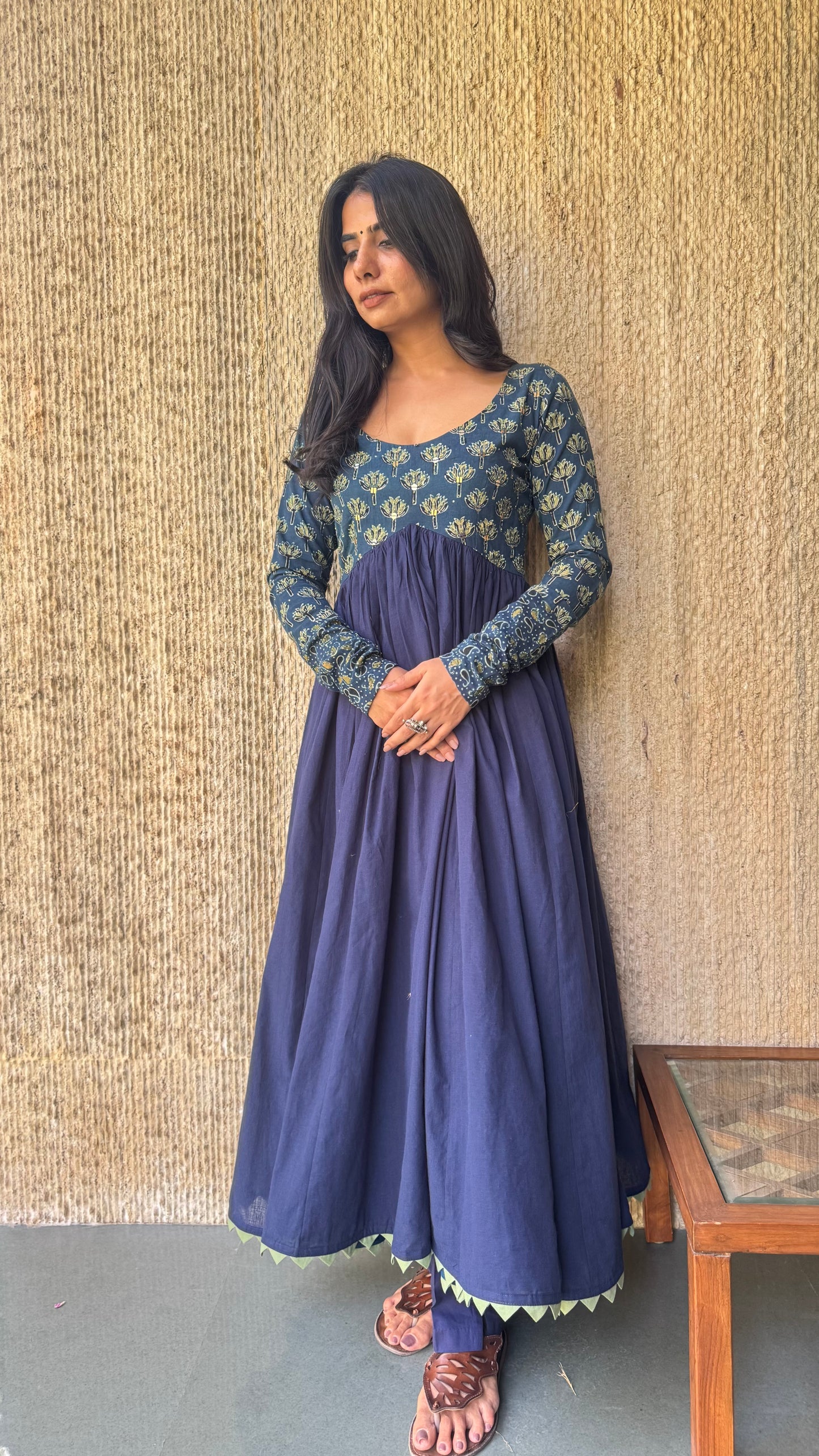 'Blue Rahi' Anarkali