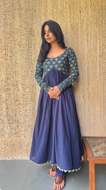 'Blue Rahi' Anarkali