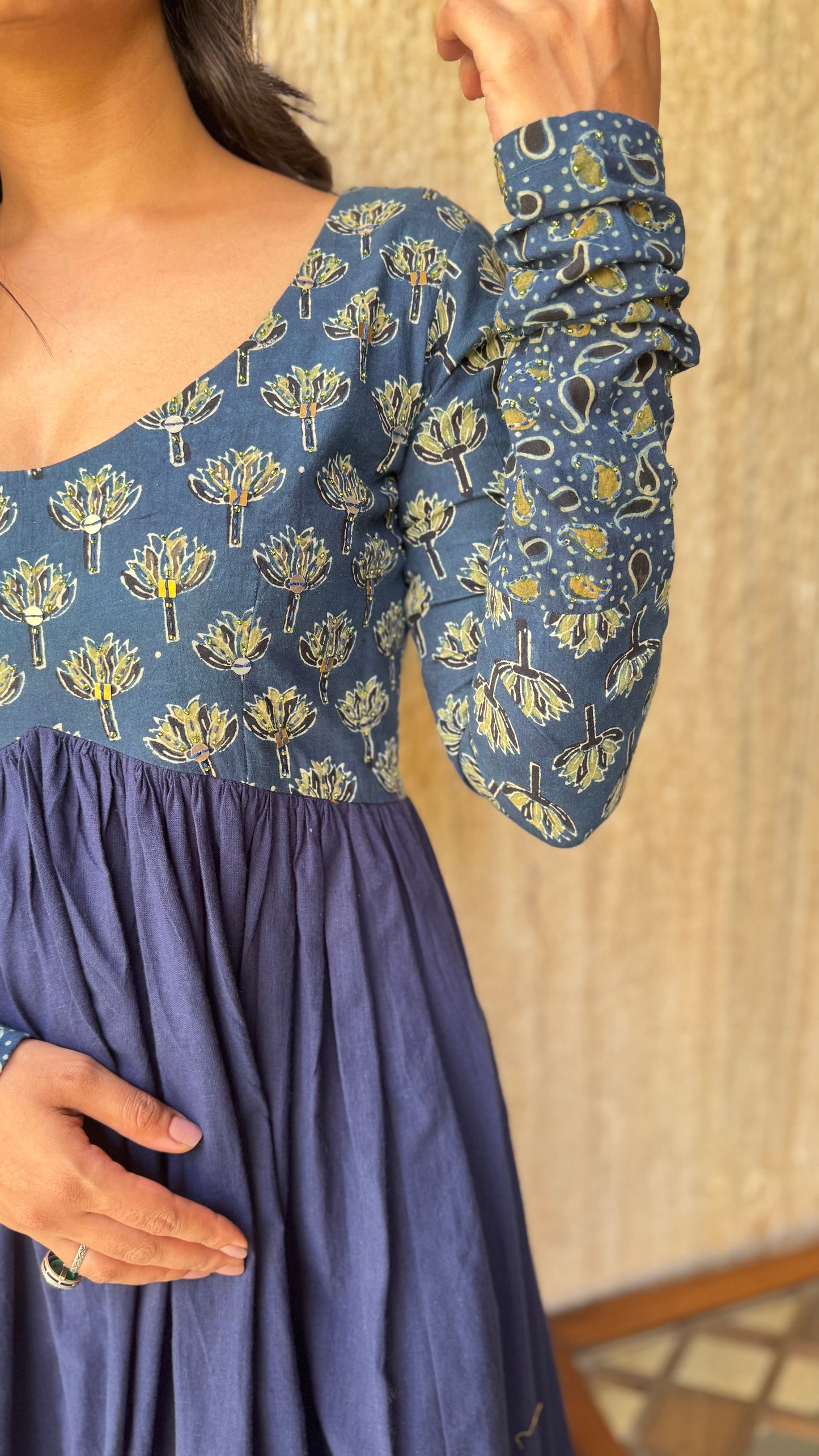 'Blue Rahi' Anarkali