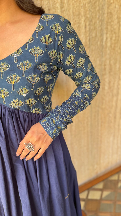 'Blue Rahi' Anarkali