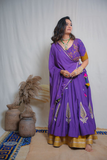 Rivaaz Double Layered Lehenga