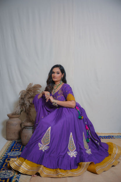 Rivaaz Double Layered Lehenga