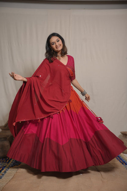 Hira Gulaab Lehenga