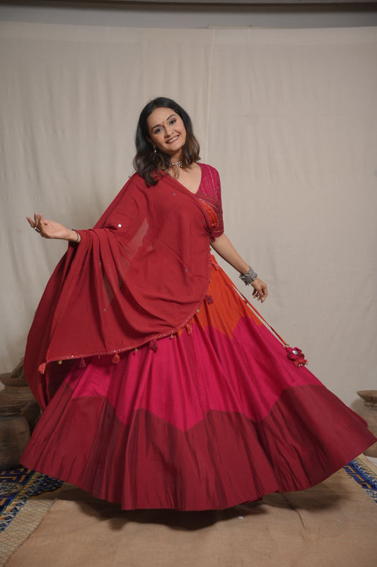 Hira Gulaab Lehenga