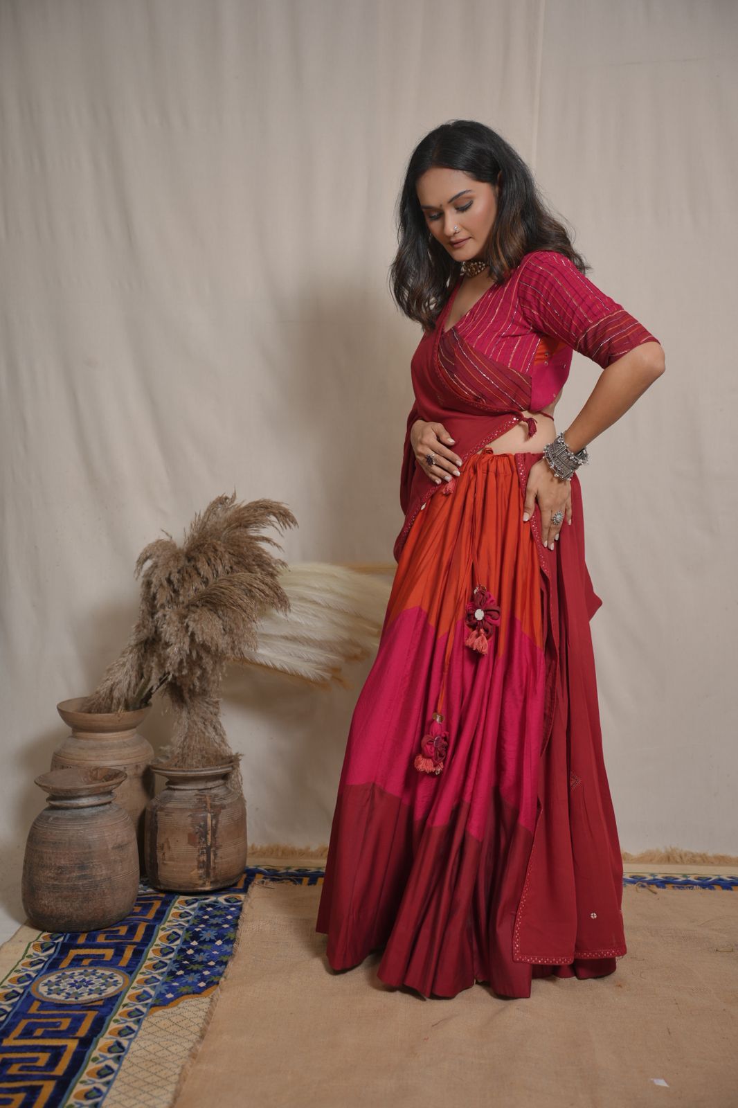 Hira Gulaab Lehenga