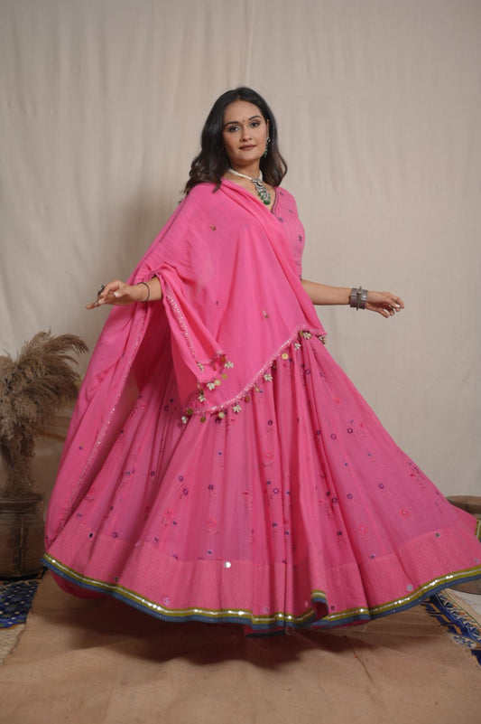 Gulmira Sweet Pink Lehenga